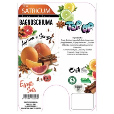 BAGNOSCHIUMA AGRUMI E SPEZIE - TOP UP