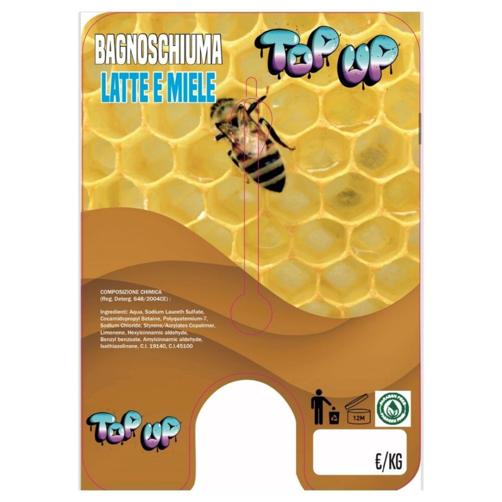 BAGNOSCHIUMA LATTE E MIELE - TOP UP