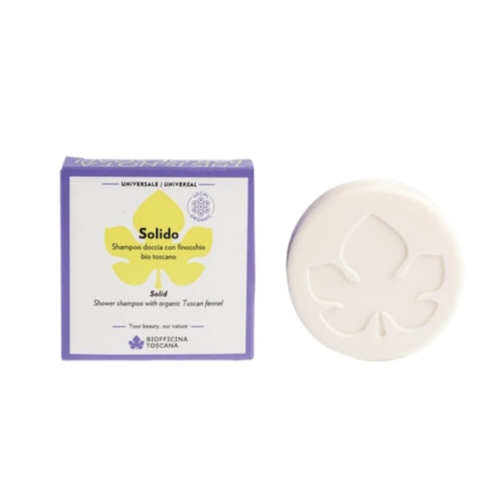 SHAMPOO SOLIDO AL FINOCCHIO - BIOFFICINA TOSCANA