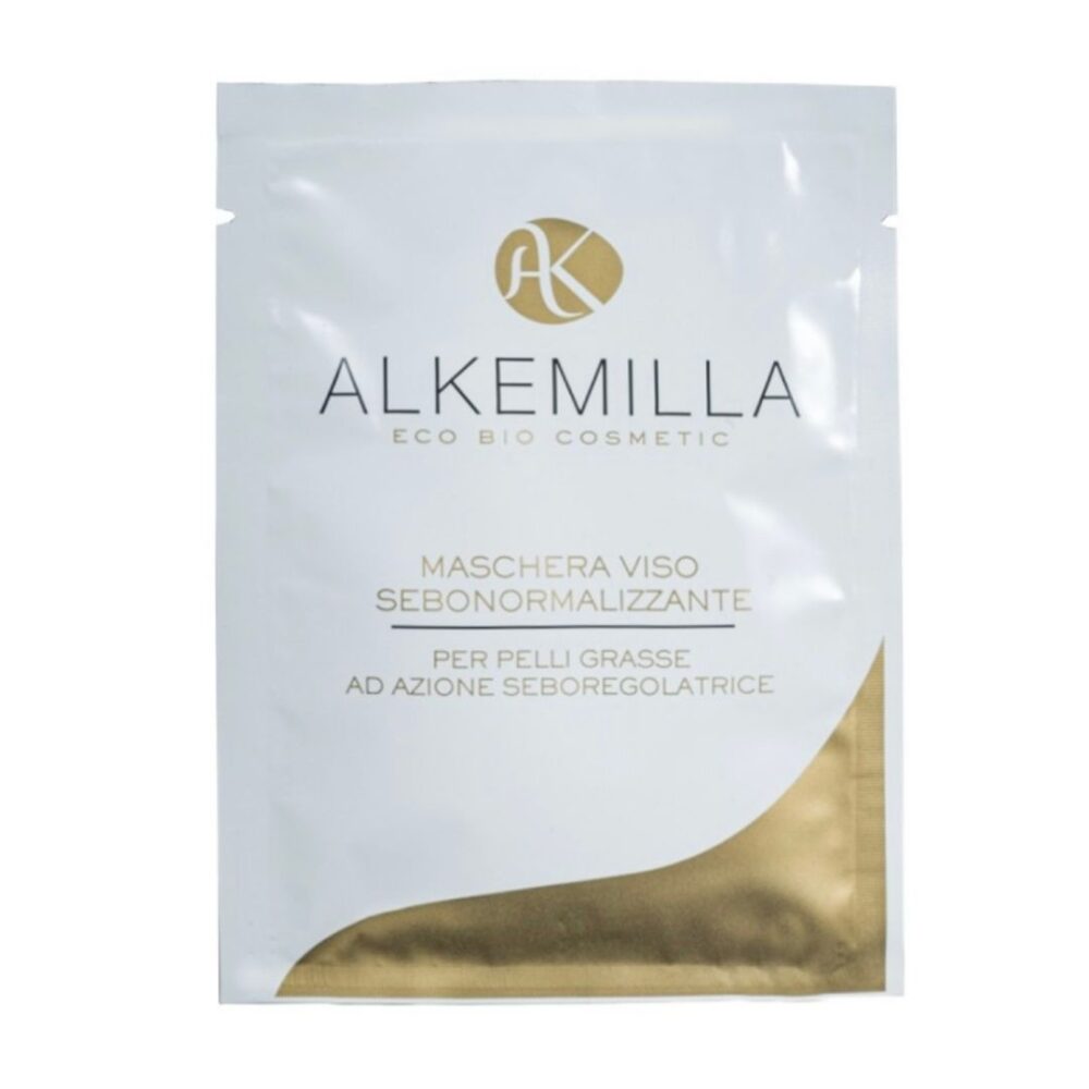 MASCHERA VISO SEBO NORMALIZZANTE - ALKEMILLA