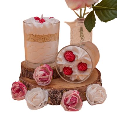 CANDELA PAN DI SPAGNA ALLA FRAGOLA - TOP UP