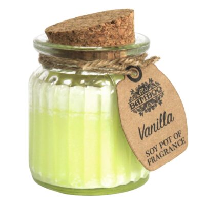 9 CANDELA IN CERA DI SOIA VANIGLIA