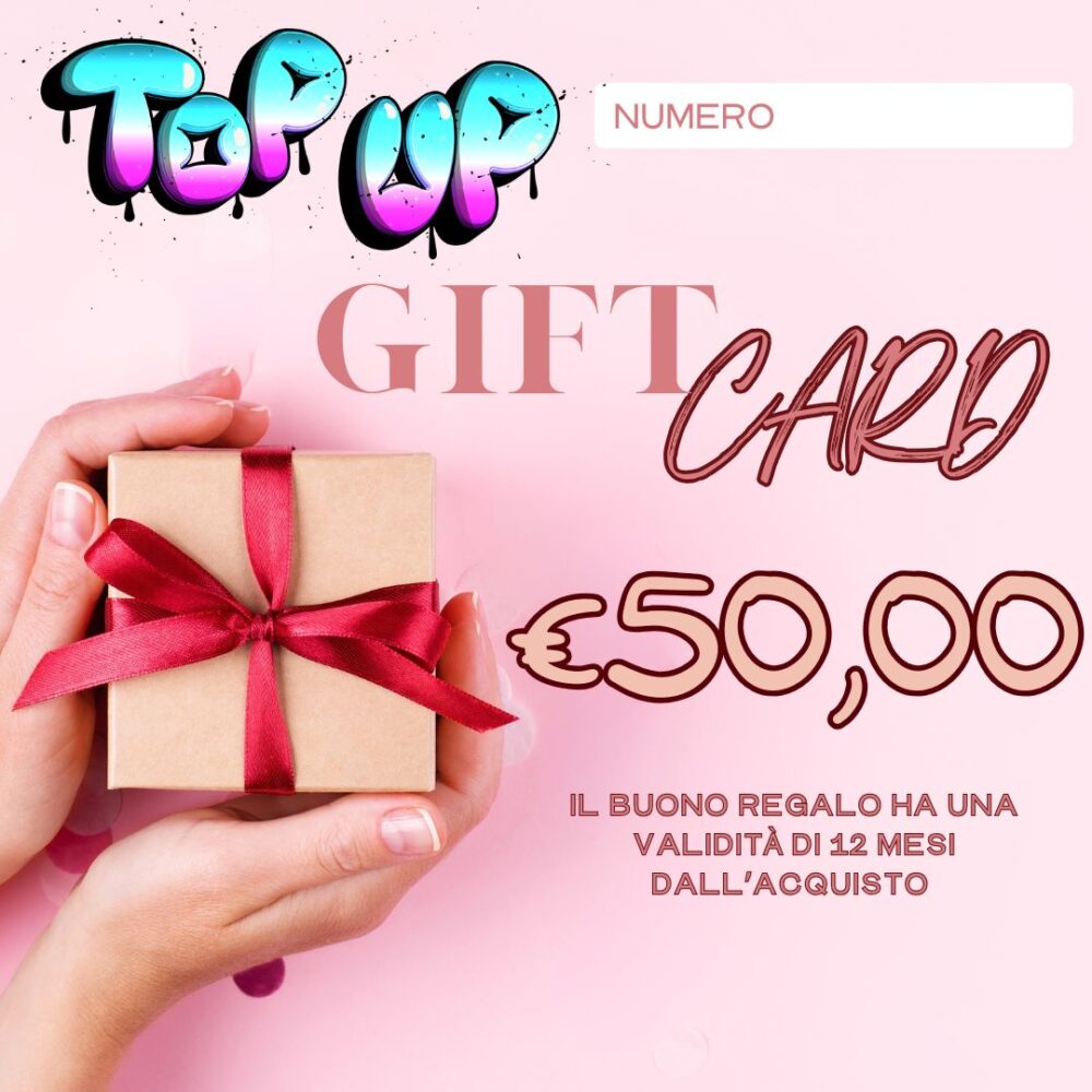 GIFT CARD DIGITALE - 25€ | 50€ | 100€ | 150€