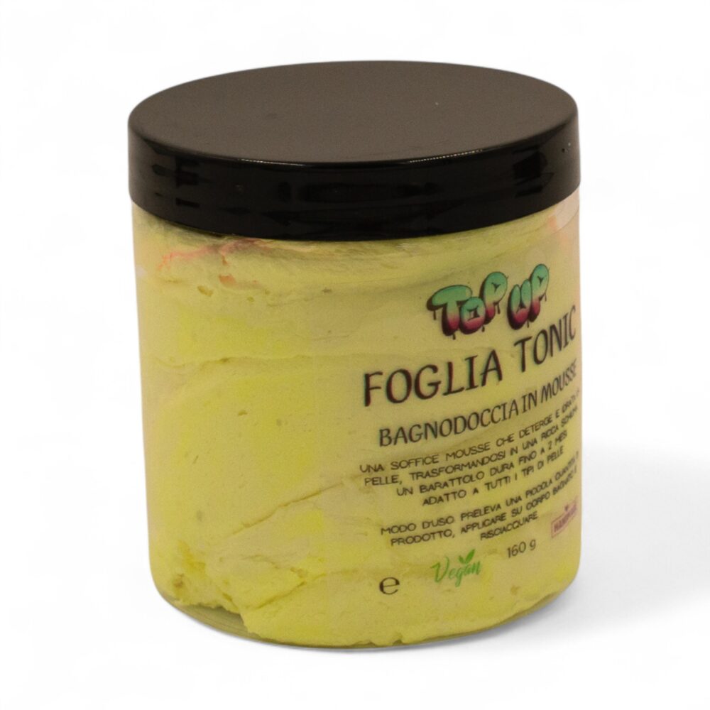 FOGLIA TONIC BAGNODOCCIA IN MOUSSE - TOP UP
